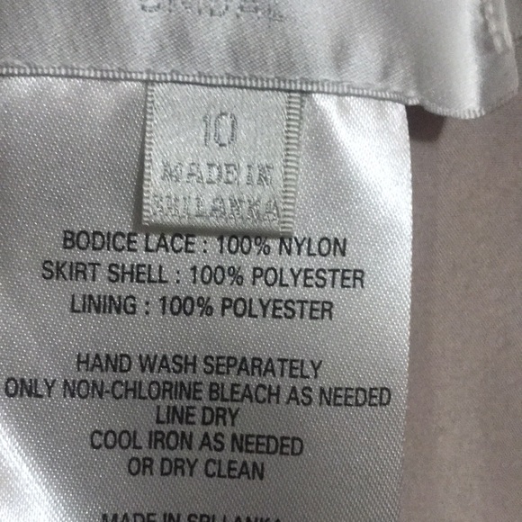 Beautiful Gold and Champagne “DAVID BRIDALS” Gown - Picture 11 of 14